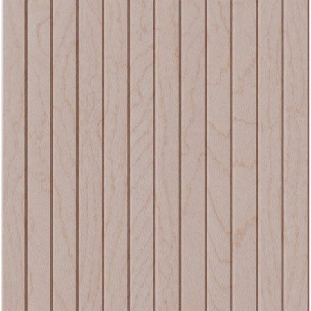 Designs Of Distinction 1" Thin Bevel Slat Tambour - Hard Maple (12"W x 48"L) 011248203HM1